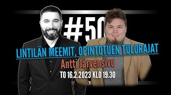 Terevisio #50 | Gallupit, Lintilä, nuuska, opintotuen tulorajat + Antti Järvensivu (Pirkanmaa)
